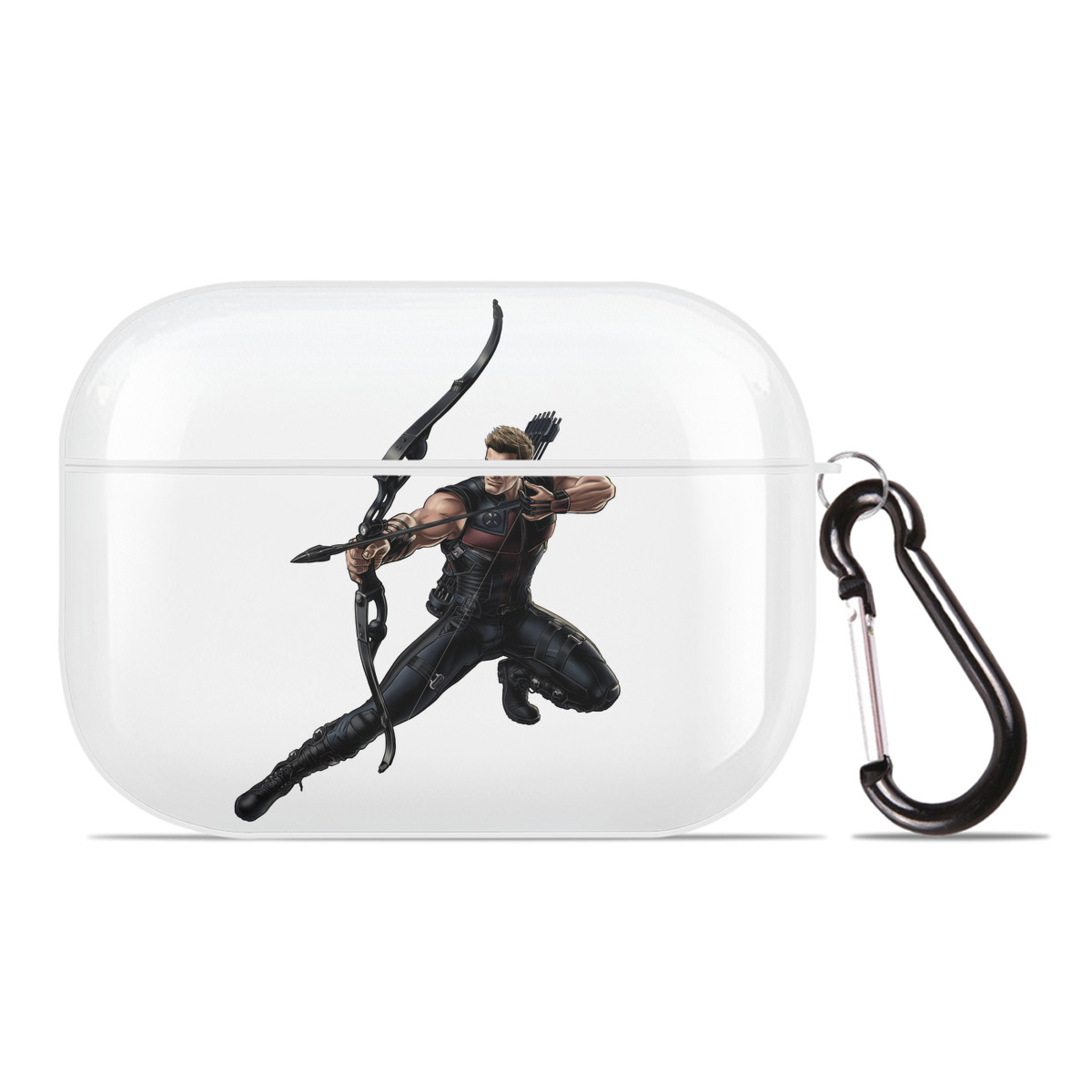 （画像用） アベンジャーズ The Avengers 【AirPods Pro用】ハードシェル保護ケース 耐衝撃・防指紋・カラビナ付き商品仕様