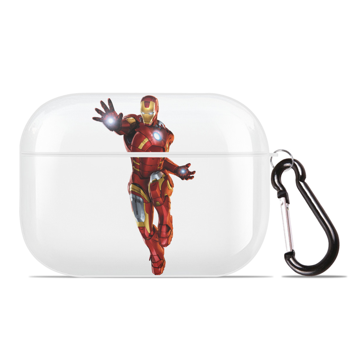 （画像用） アベンジャーズ The Avengers 【AirPods Pro用】ハードシェル保護ケース 耐衝撃・防指紋・カラビナ付き商品仕様