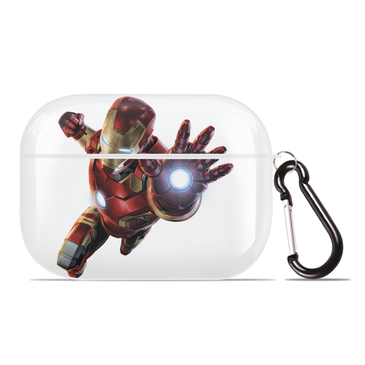 （画像用） アベンジャーズ The Avengers 【AirPods Pro用】ハードシェル保護ケース 耐衝撃・防指紋・カラビナ付き商品仕様