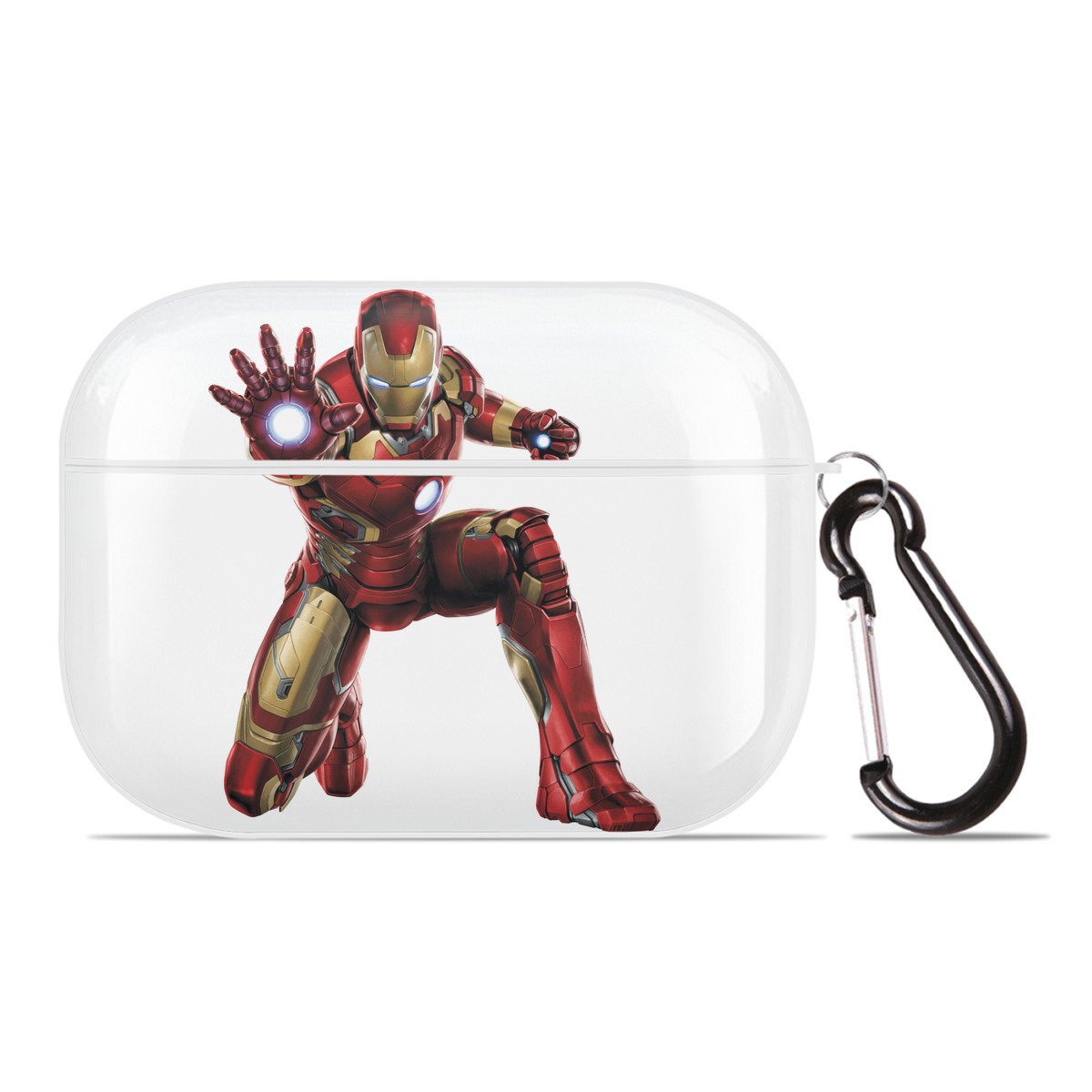 （画像用） アベンジャーズ The Avengers 【AirPods Pro用】ハードシェル保護ケース 耐衝撃・防指紋・カラビナ付き商品仕様