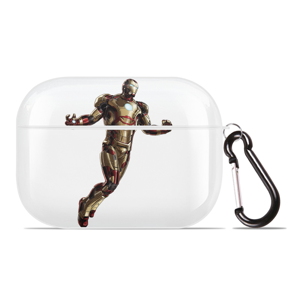 （画像用） アベンジャーズ The Avengers 【AirPods Pro用】ハードシェル保護ケース 耐衝撃・防指紋・カラビナ付き商品仕様