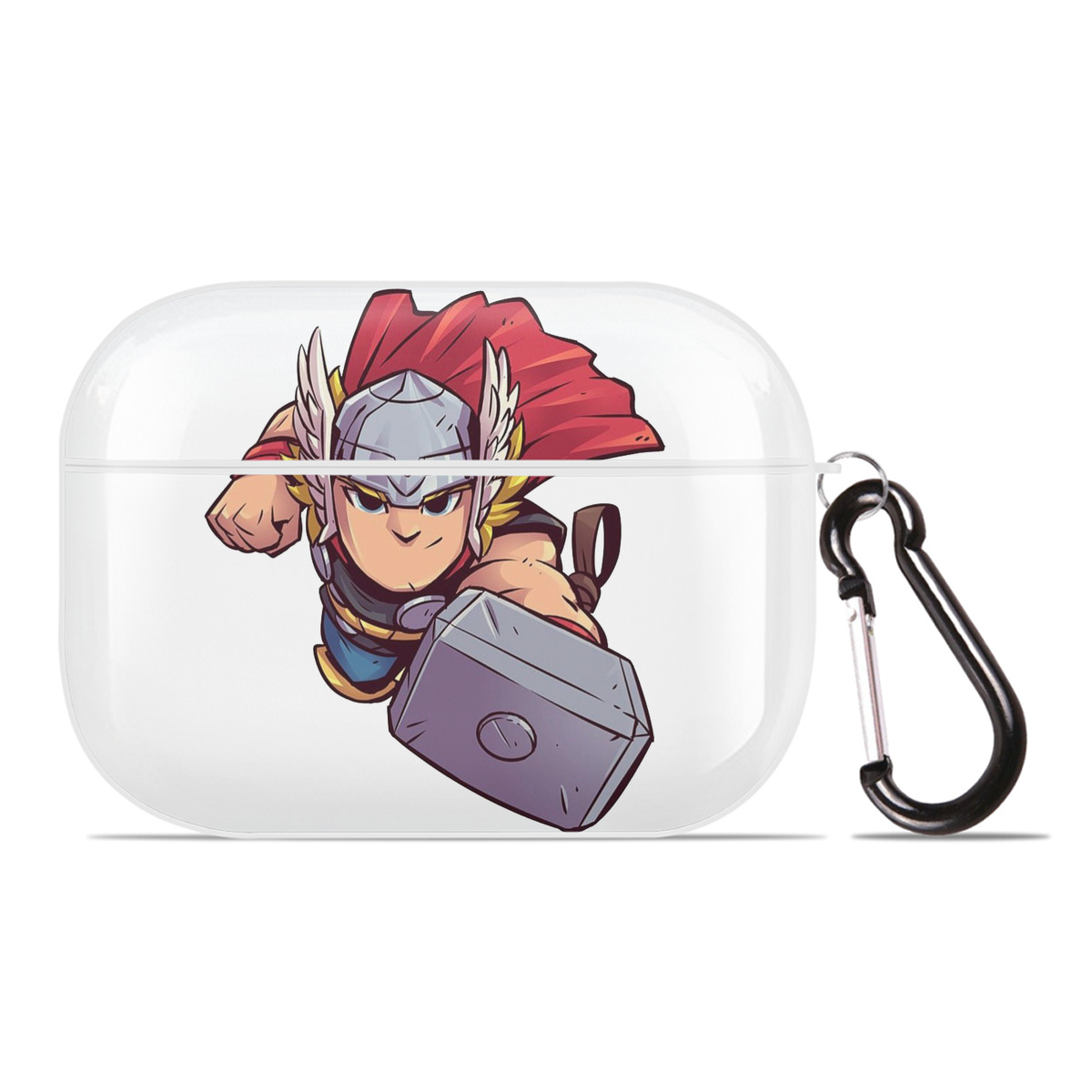 （画像用） アベンジャーズ The Avengers 【AirPods Pro用】ハードシェル保護ケース 耐衝撃・防指紋・カラビナ付き商品仕様