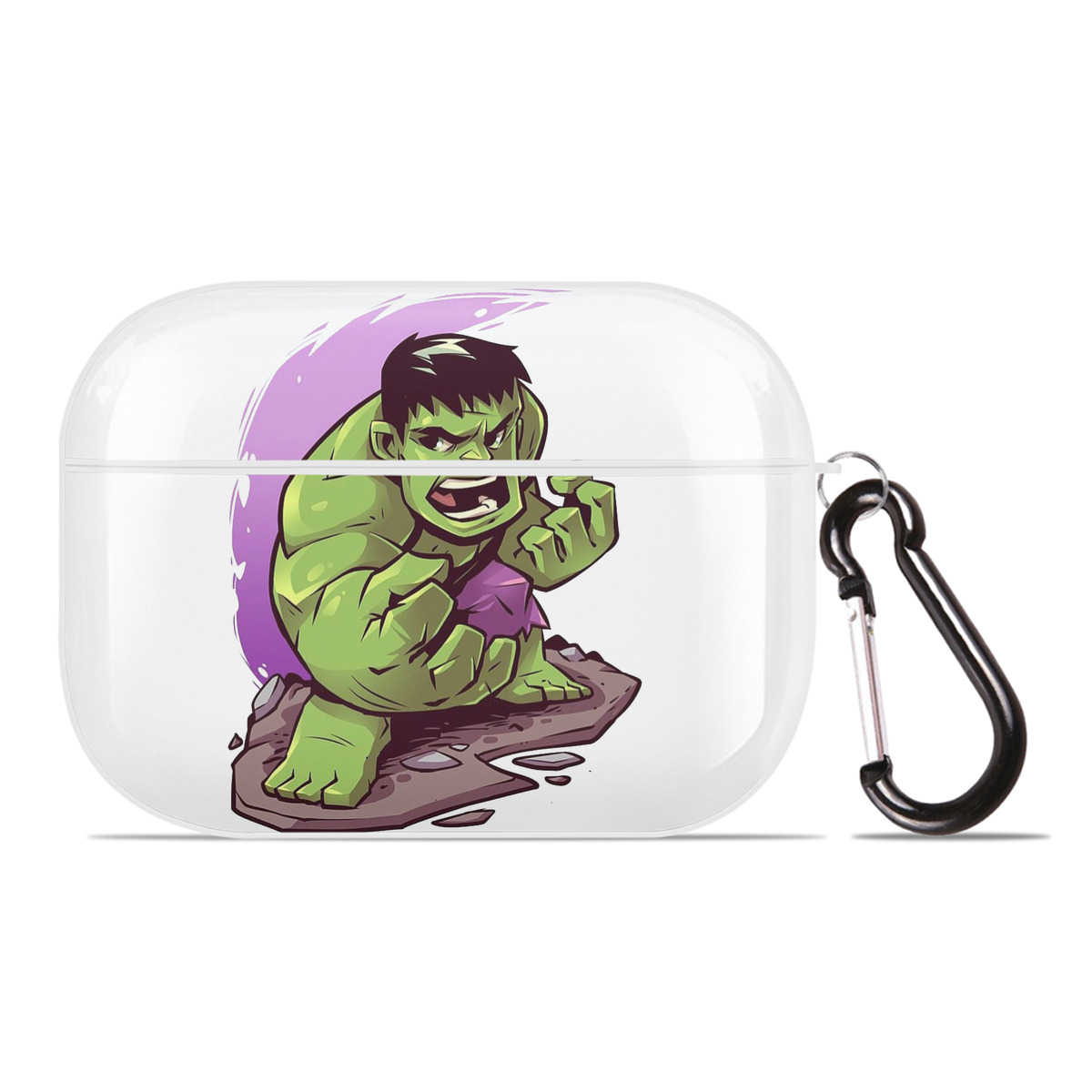 （画像用） アベンジャーズ The Avengers 【AirPods Pro用】ハードシェル保護ケース 耐衝撃・防指紋・カラビナ付き商品仕様