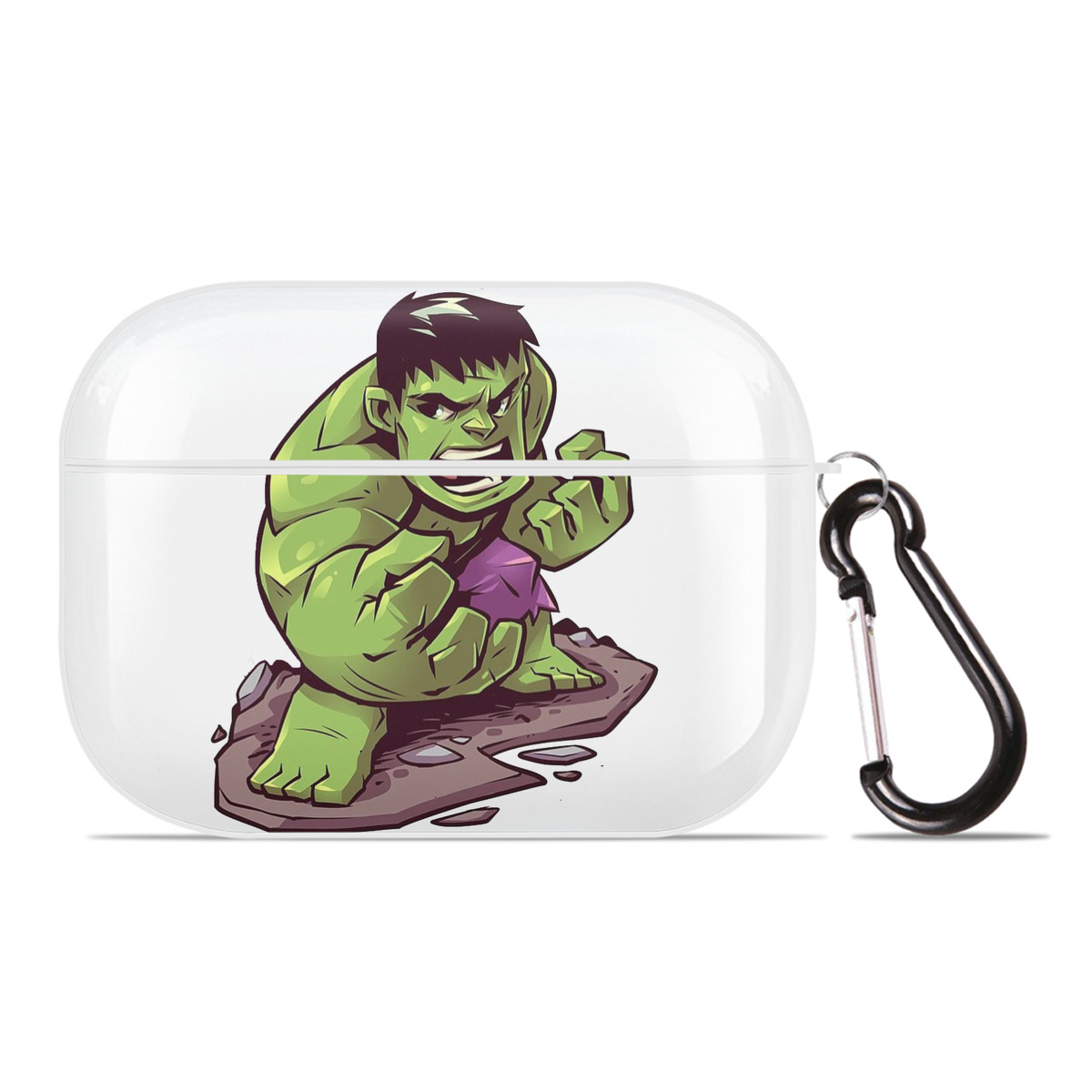 （画像用） アベンジャーズ The Avengers 【AirPods Pro用】ハードシェル保護ケース 耐衝撃・防指紋・カラビナ付き商品仕様