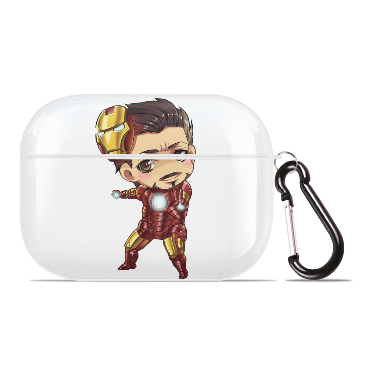 （画像用） アベンジャーズ The Avengers 【AirPods Pro用】ハードシェル保護ケース 耐衝撃・防指紋・カラビナ付き商品仕様