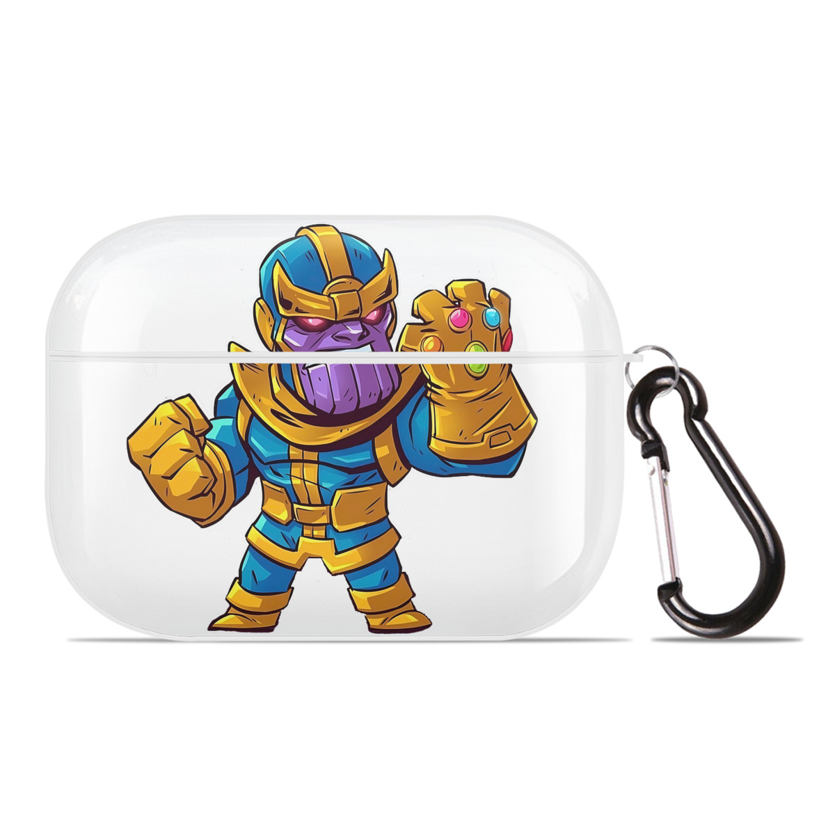 （画像用） アベンジャーズ The Avengers 【AirPods Pro用】ハードシェル保護ケース 耐衝撃・防指紋・カラビナ付き商品仕様