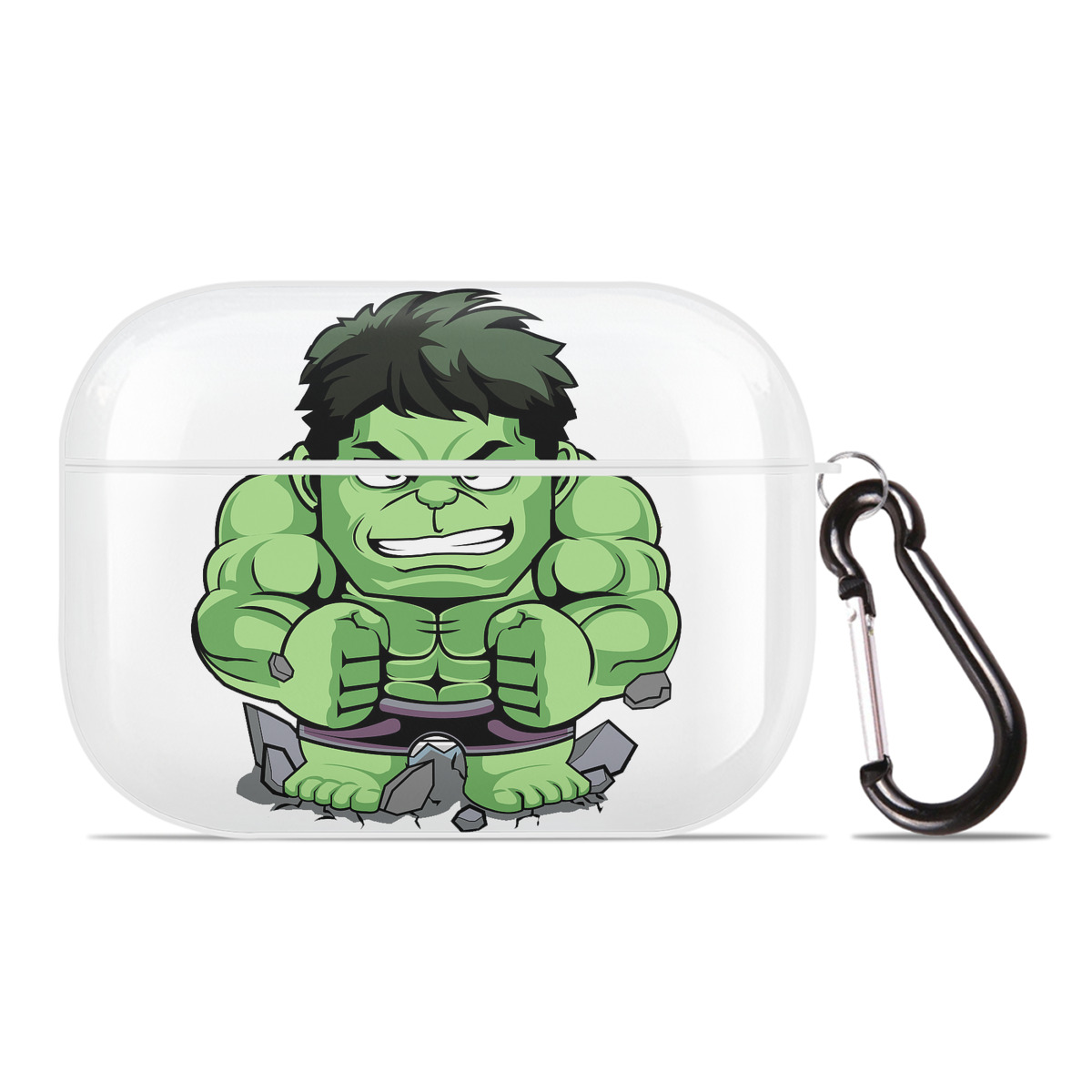 （画像用） アベンジャーズ The Avengers 【AirPods Pro用】ハードシェル保護ケース 耐衝撃・防指紋・カラビナ付き商品仕様