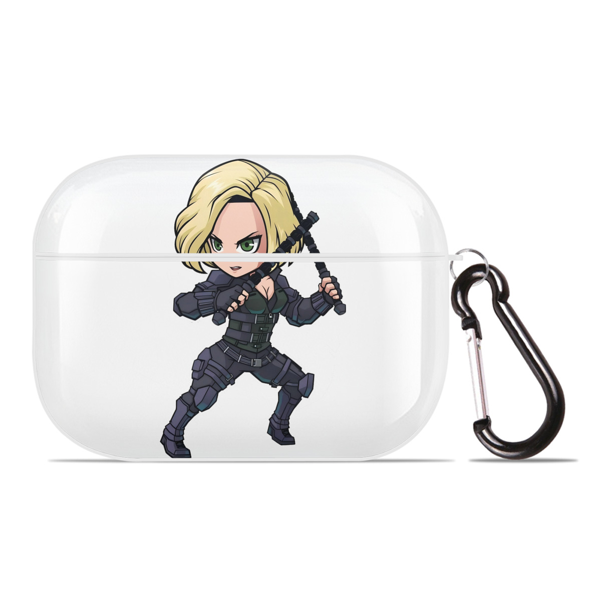 （画像用） アベンジャーズ The Avengers 【AirPods Pro用】ハードシェル保護ケース 耐衝撃・防指紋・カラビナ付き商品仕様