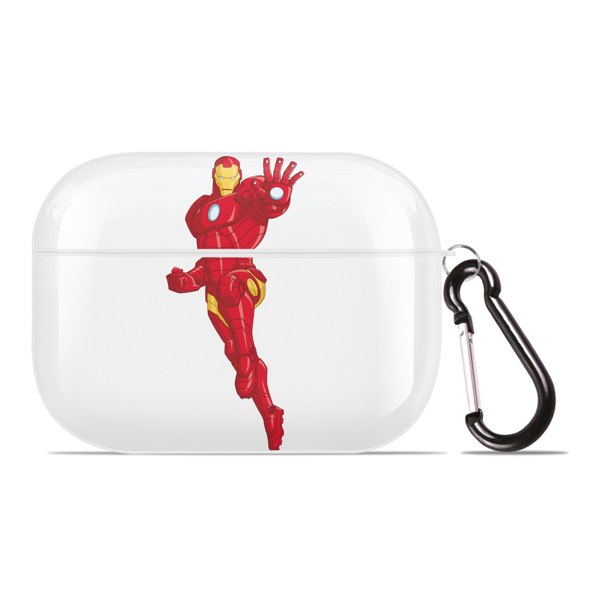 （画像用） アベンジャーズ The Avengers 【AirPods Pro用】ハードシェル保護ケース 耐衝撃・防指紋・カラビナ付き商品仕様