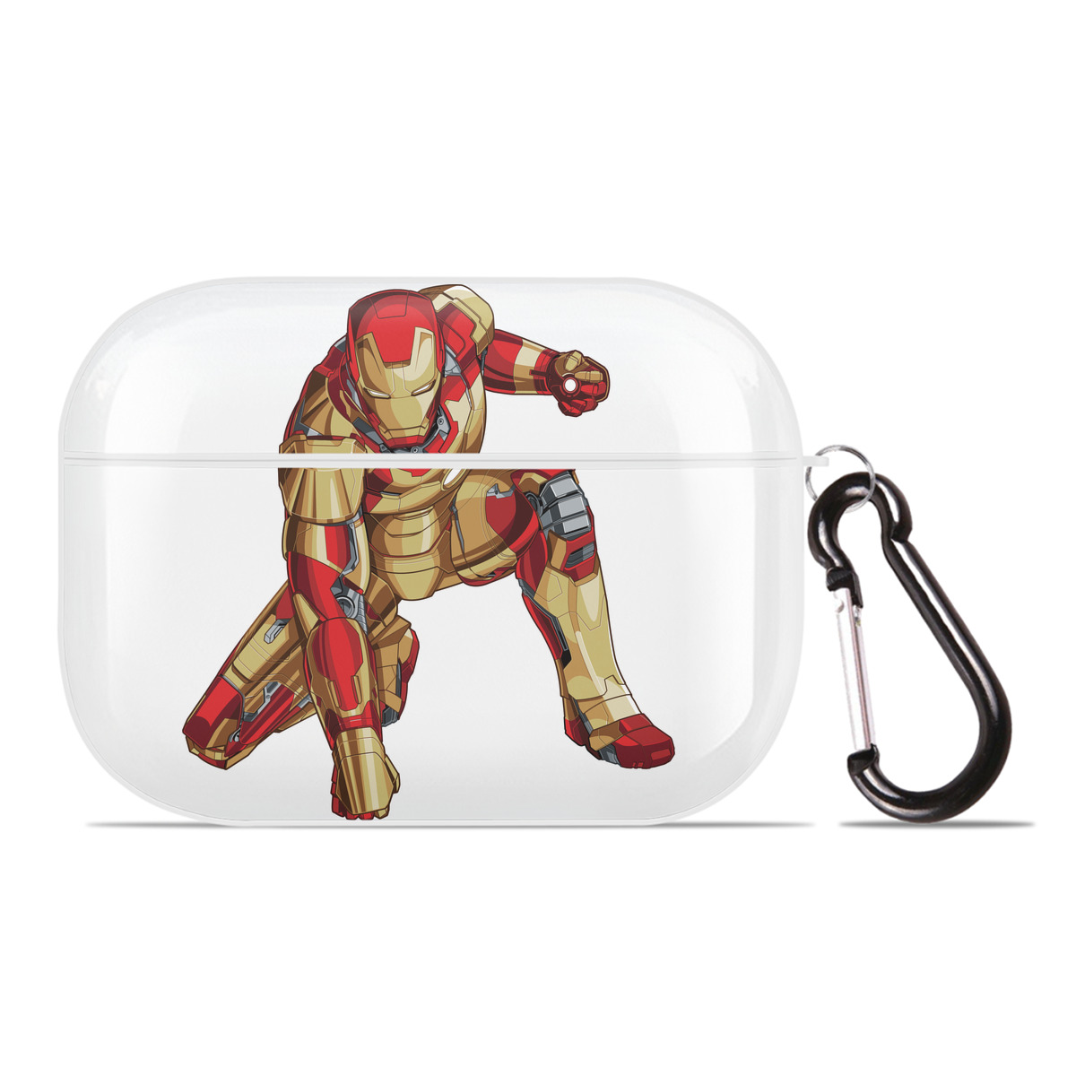 （画像用） アベンジャーズ The Avengers 【AirPods Pro用】ハードシェル保護ケース 耐衝撃・防指紋・カラビナ付き商品仕様