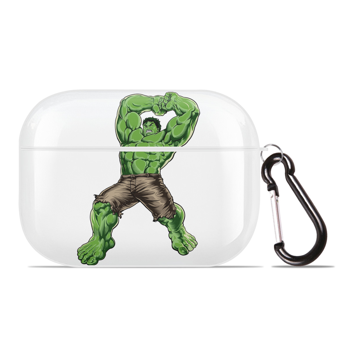 （画像用） アベンジャーズ The Avengers 【AirPods Pro用】ハードシェル保護ケース 耐衝撃・防指紋・カラビナ付き商品仕様