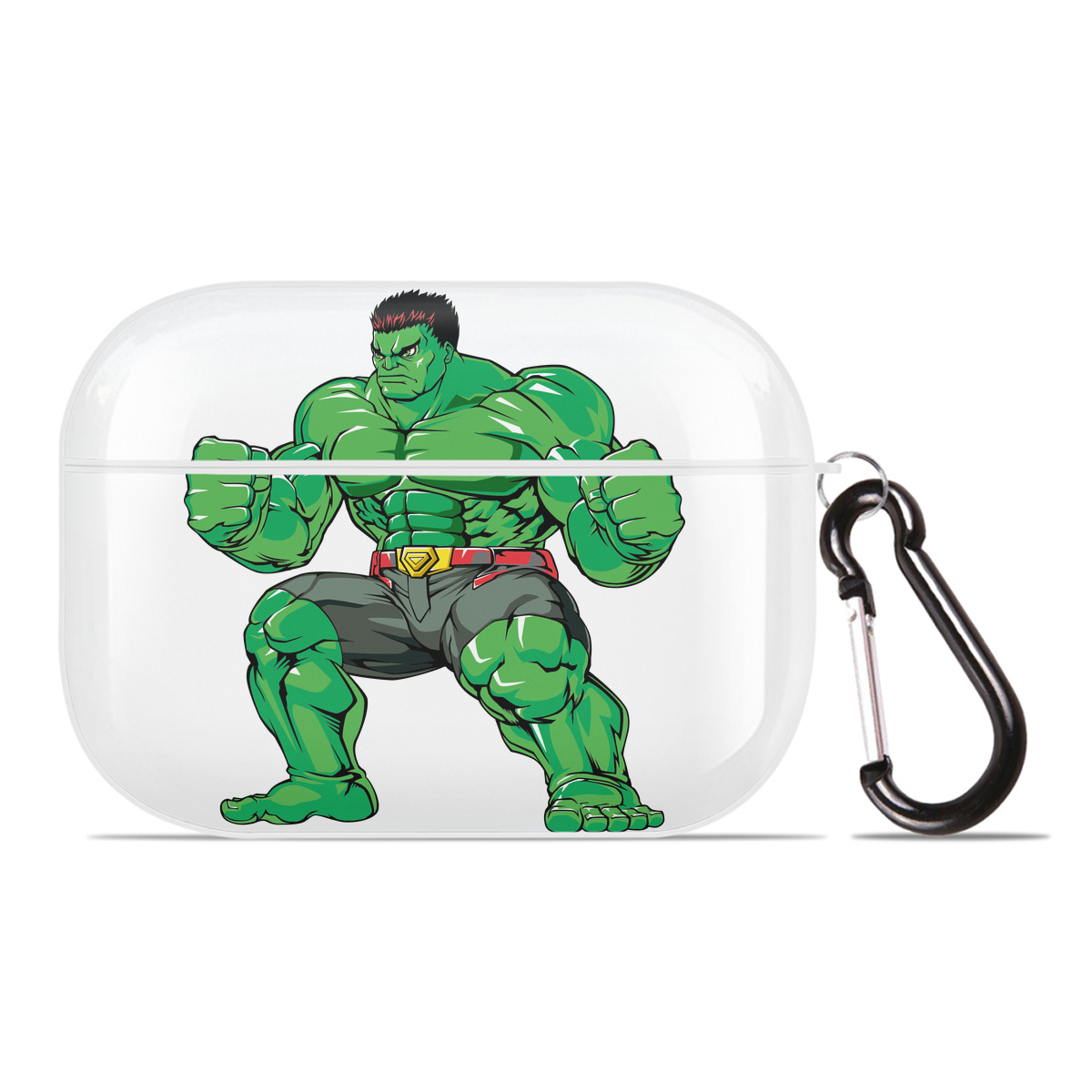 （画像用） アベンジャーズ The Avengers 【AirPods Pro用】ハードシェル保護ケース 耐衝撃・防指紋・カラビナ付き商品仕様