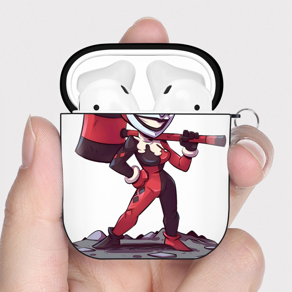 （画像用） アベンジャーズ The Avengers AirPods 第2世代保護ケース ハードシェル ブラック 耐衝撃・防指紋・カラビナ付き