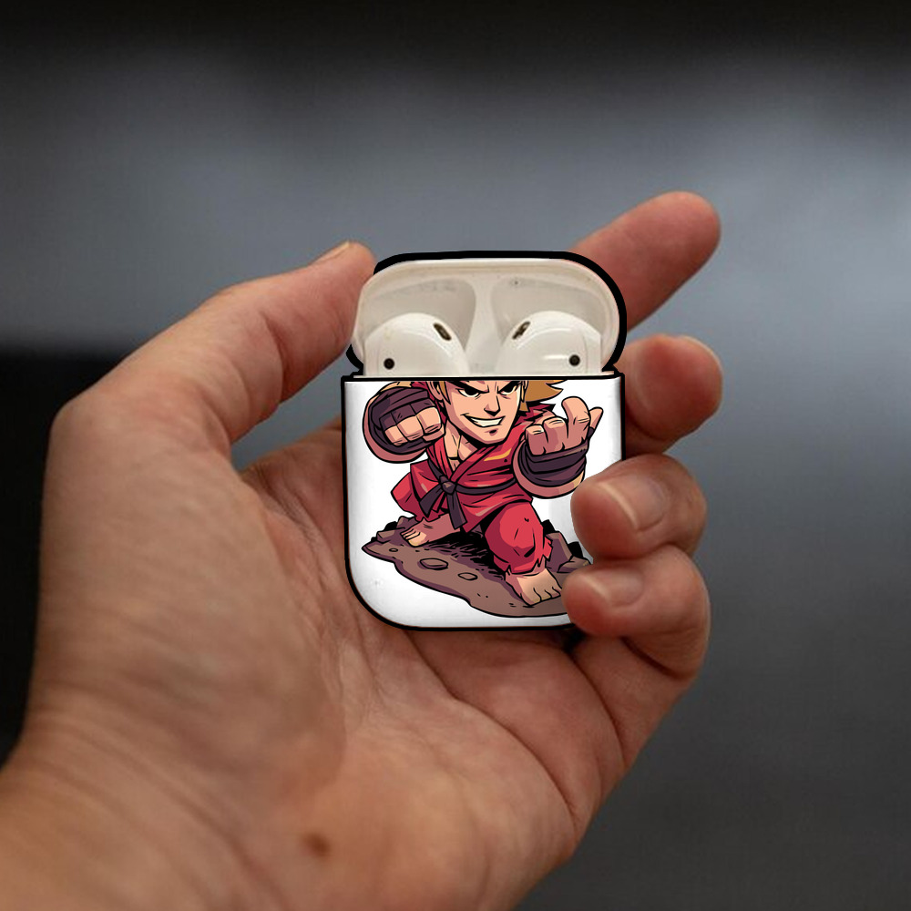 アベンジャーズ The Avengers AirPods 第2世代保護ケース ハードシェル ブラック 耐衝撃・防指紋・カラビナ付き