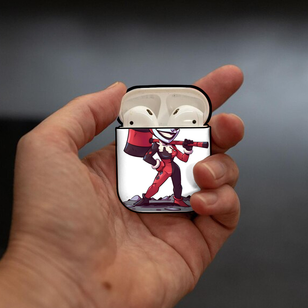 アベンジャーズ The Avengers AirPods 第2世代保護ケース ハードシェル ブラック 耐衝撃・防指紋・カラビナ付き