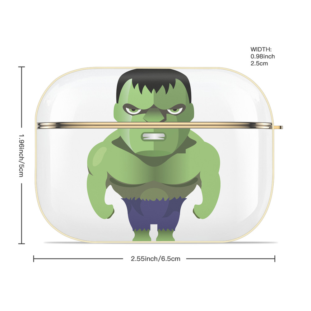 アベンジャーズ The Avengers 【AirPods Pro用】ハードシェル保護ケース｜耐衝撃・防指紋・カラビナ付き商品仕様