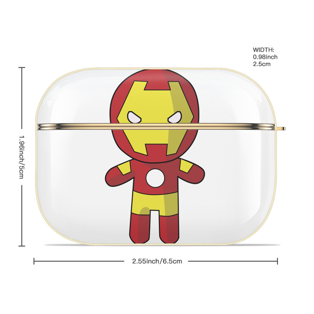 アベンジャーズ The Avengers 【AirPods Pro用】ハードシェル保護ケース｜耐衝撃・防指紋・カラビナ付き商品仕様