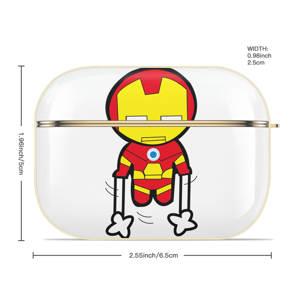 アベンジャーズ The Avengers 【AirPods Pro用】ハードシェル保護ケース｜耐衝撃・防指紋・カラビナ付き商品仕様