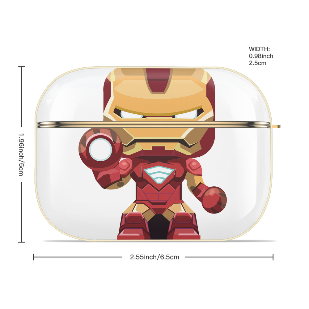 アベンジャーズ The Avengers 【AirPods Pro用】ハードシェル保護ケース｜耐衝撃・防指紋・カラビナ付き商品仕様