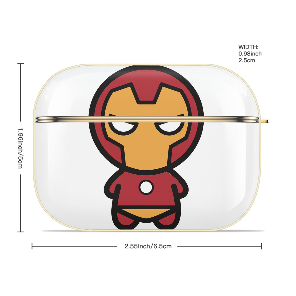 アベンジャーズ The Avengers 【AirPods Pro用】ハードシェル保護ケース｜耐衝撃・防指紋・カラビナ付き商品仕様
