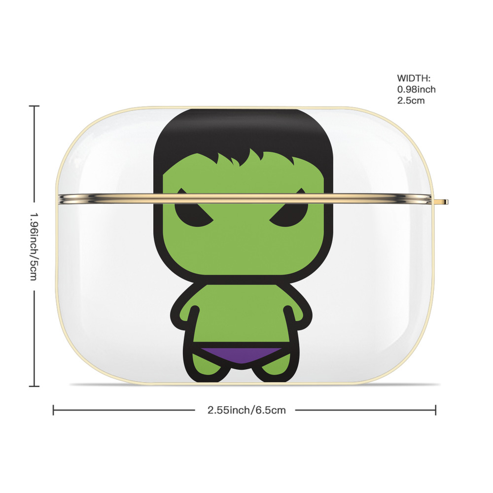 アベンジャーズ The Avengers 【AirPods Pro用】ハードシェル保護ケース｜耐衝撃・防指紋・カラビナ付き商品仕様