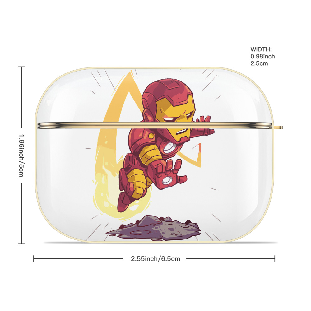 アベンジャーズ The Avengers 【AirPods Pro用】ハードシェル保護ケース｜耐衝撃・防指紋・カラビナ付き商品仕様