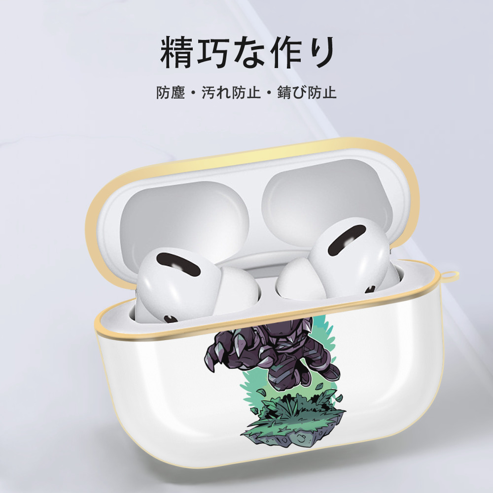 アベンジャーズ The Avengers 【AirPods Pro用】ハードシェル保護ケース｜耐衝撃・防指紋・カラビナ付き商品仕様