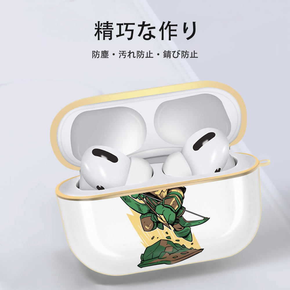 アベンジャーズ The Avengers 【AirPods Pro用】ハードシェル保護ケース｜耐衝撃・防指紋・カラビナ付き商品仕様