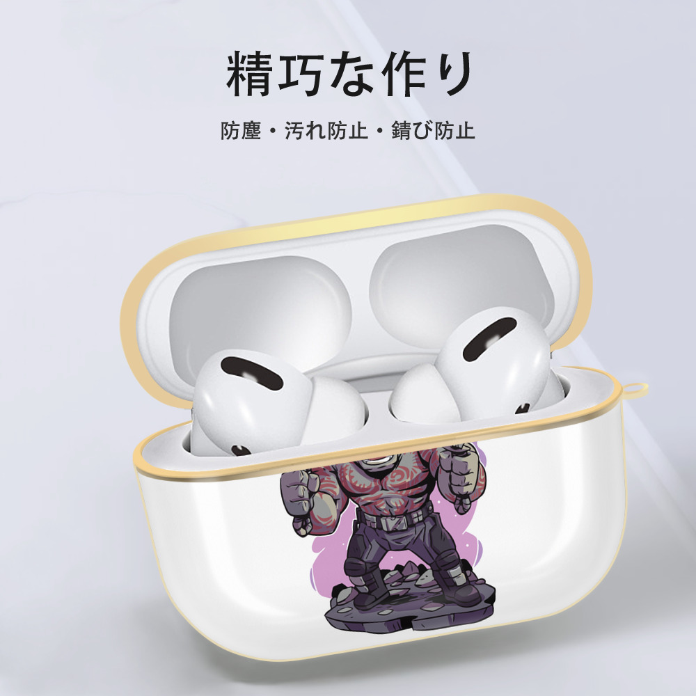 アベンジャーズ The Avengers 【AirPods Pro用】ハードシェル保護ケース｜耐衝撃・防指紋・カラビナ付き商品仕様