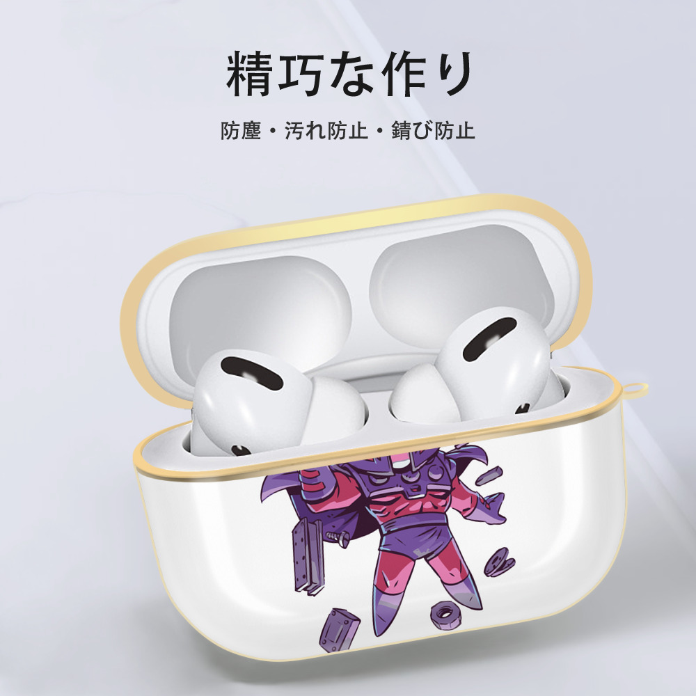アベンジャーズ The Avengers 【AirPods Pro用】ハードシェル保護ケース｜耐衝撃・防指紋・カラビナ付き商品仕様
