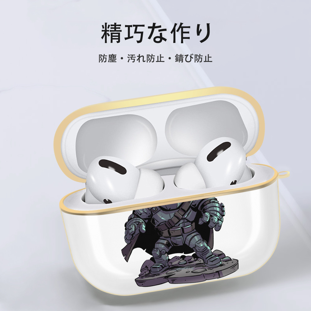 アベンジャーズ The Avengers 【AirPods Pro用】ハードシェル保護ケース｜耐衝撃・防指紋・カラビナ付き商品仕様