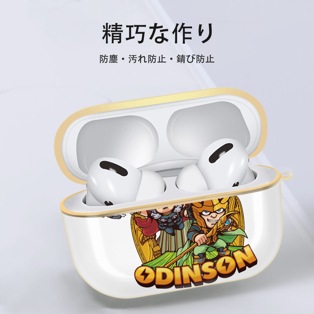 アベンジャーズ The Avengers 【AirPods Pro用】ハードシェル保護ケース｜耐衝撃・防指紋・カラビナ付き商品仕様