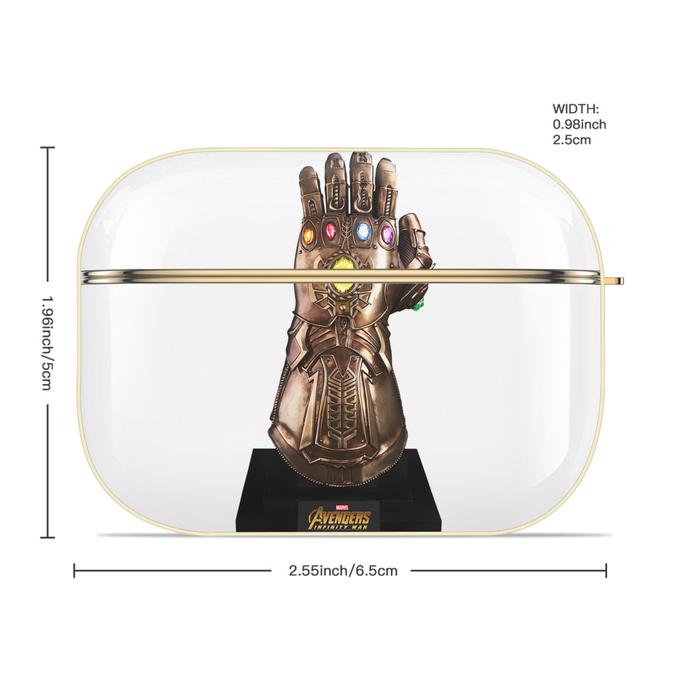 アベンジャーズ The Avengers 【AirPods Pro用】ハードシェル保護ケース｜耐衝撃・防指紋・カラビナ付き商品仕様