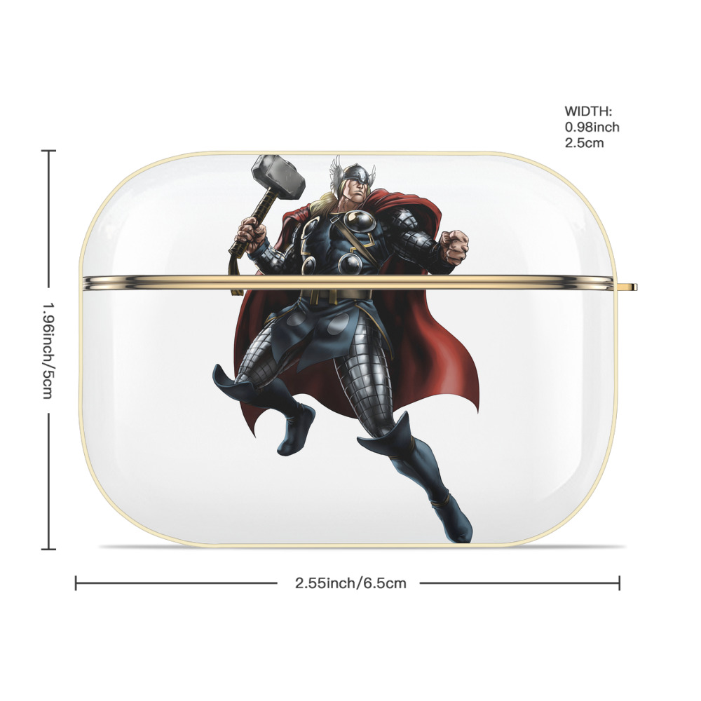 アベンジャーズ The Avengers 【AirPods Pro用】ハードシェル保護ケース｜耐衝撃・防指紋・カラビナ付き商品仕様