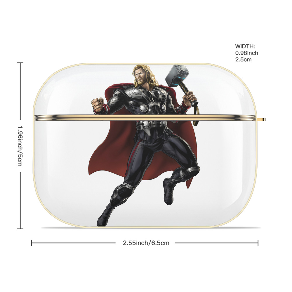アベンジャーズ The Avengers 【AirPods Pro用】ハードシェル保護ケース｜耐衝撃・防指紋・カラビナ付き商品仕様
