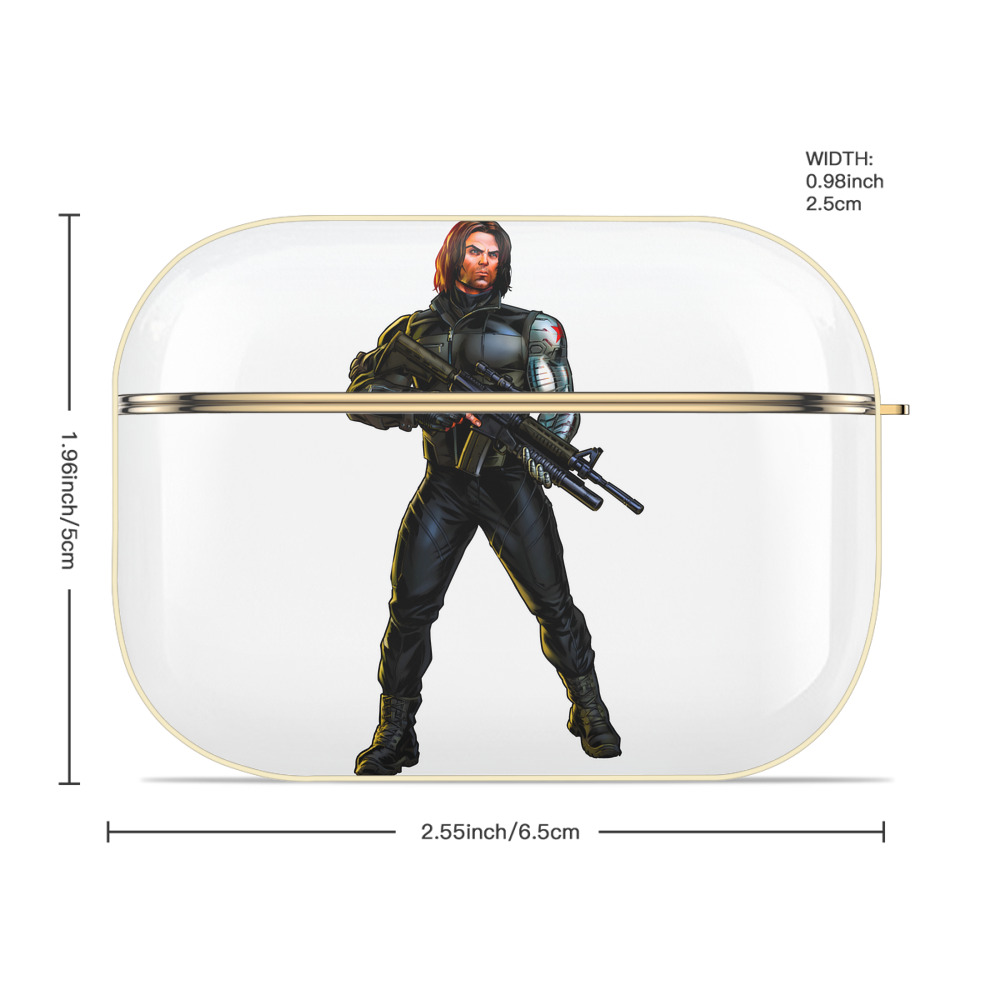 アベンジャーズ The Avengers 【AirPods Pro用】ハードシェル保護ケース｜耐衝撃・防指紋・カラビナ付き商品仕様