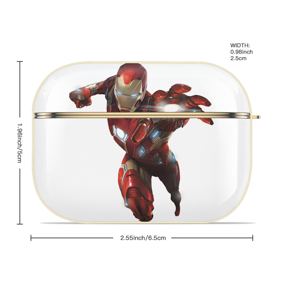 アベンジャーズ The Avengers 【AirPods Pro用】ハードシェル保護ケース｜耐衝撃・防指紋・カラビナ付き商品仕様