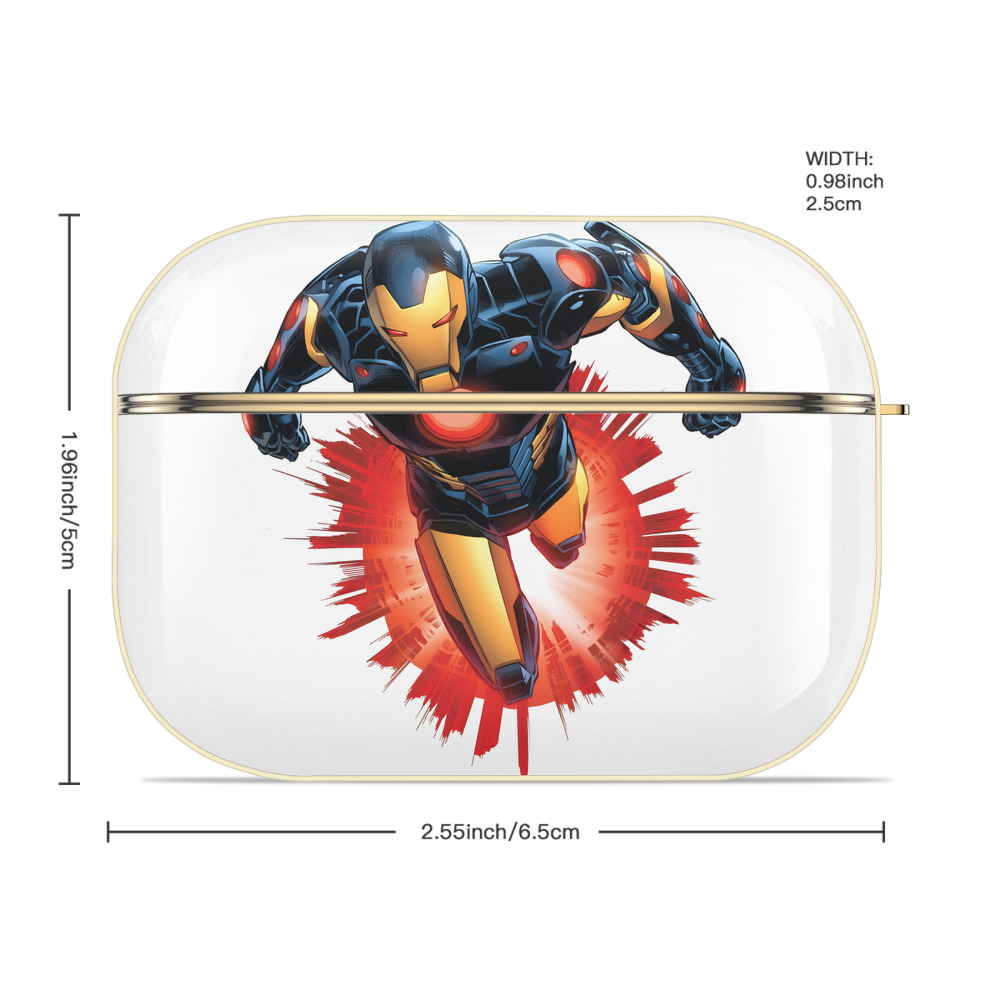 アベンジャーズ The Avengers 【AirPods Pro用】ハードシェル保護ケース｜耐衝撃・防指紋・カラビナ付き商品仕様