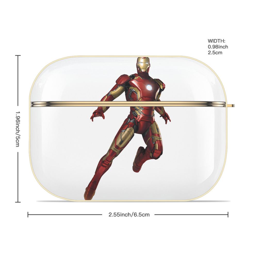 アベンジャーズ The Avengers 【AirPods Pro用】ハードシェル保護ケース｜耐衝撃・防指紋・カラビナ付き商品仕様