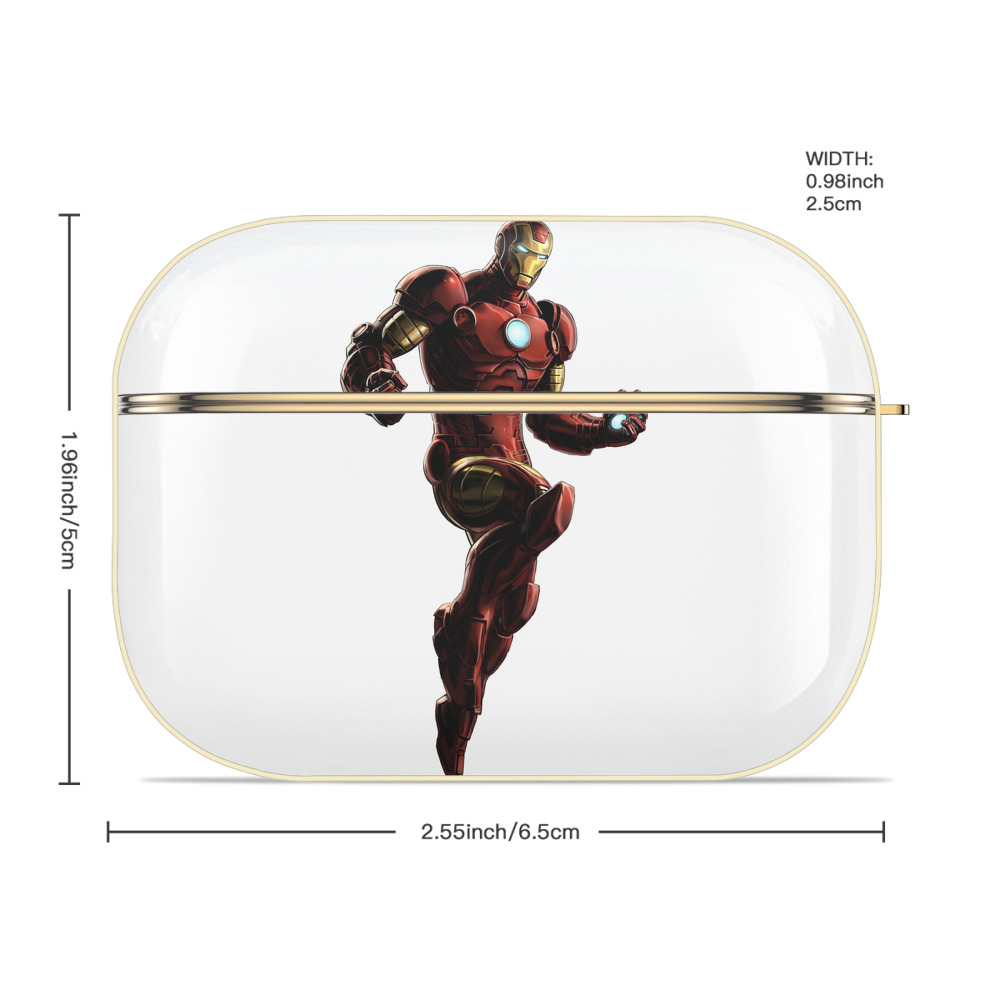 アベンジャーズ The Avengers 【AirPods Pro用】ハードシェル保護ケース｜耐衝撃・防指紋・カラビナ付き商品仕様