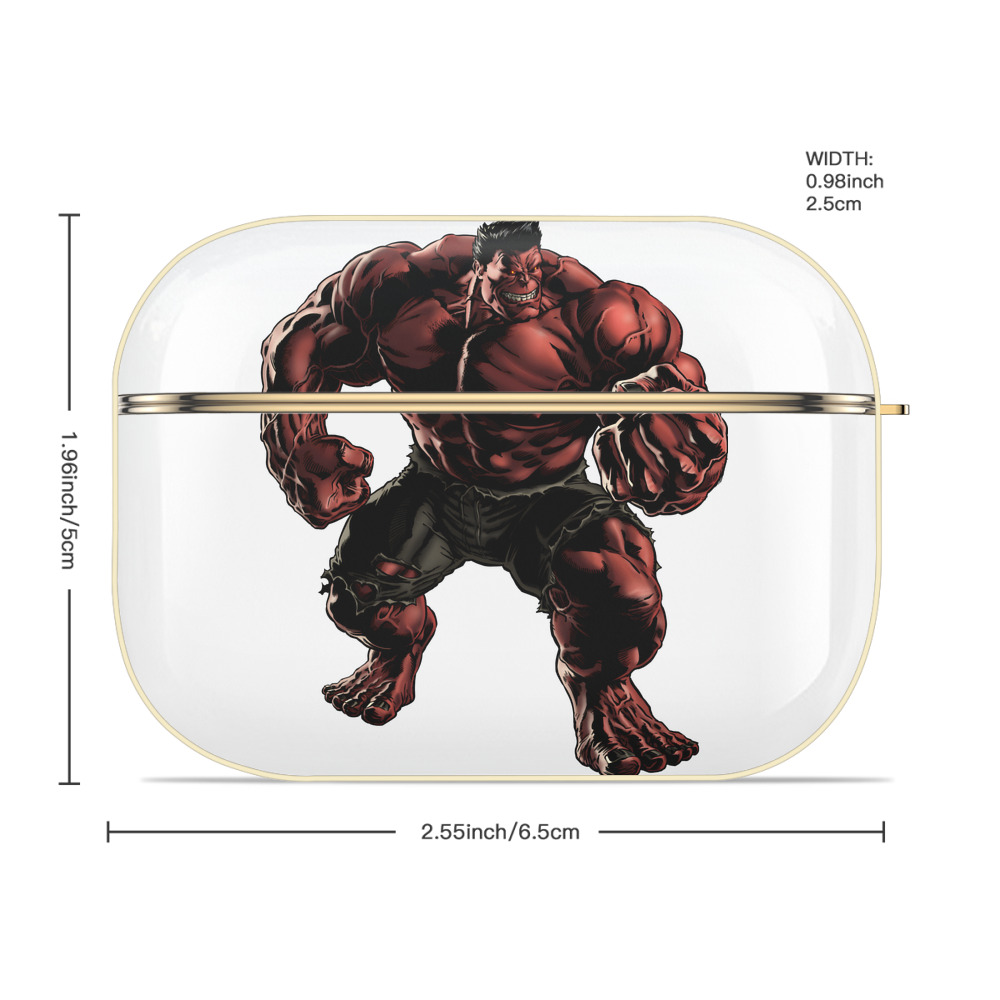 アベンジャーズ The Avengers 【AirPods Pro用】ハードシェル保護ケース｜耐衝撃・防指紋・カラビナ付き商品仕様