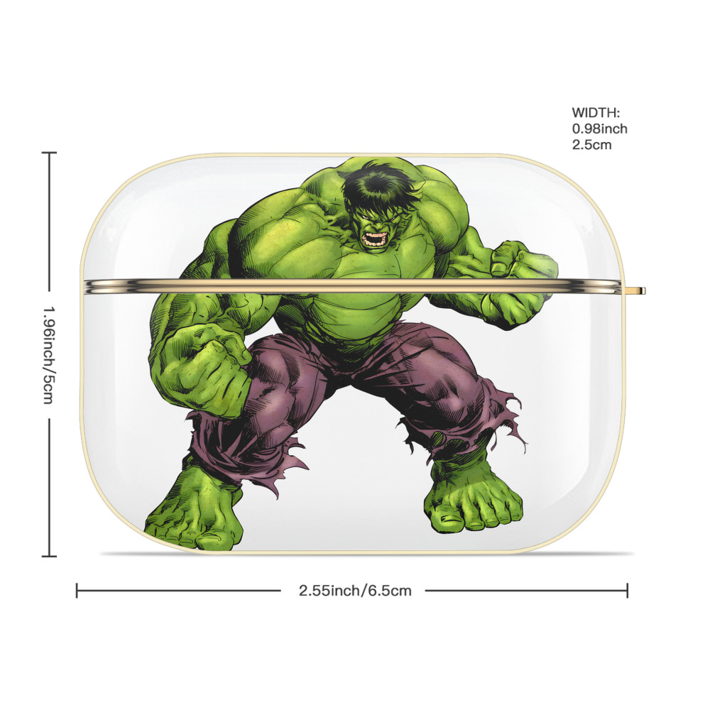 アベンジャーズ The Avengers 【AirPods Pro用】ハードシェル保護ケース｜耐衝撃・防指紋・カラビナ付き商品仕様