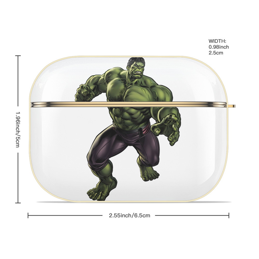 アベンジャーズ The Avengers 【AirPods Pro用】ハードシェル保護ケース｜耐衝撃・防指紋・カラビナ付き商品仕様