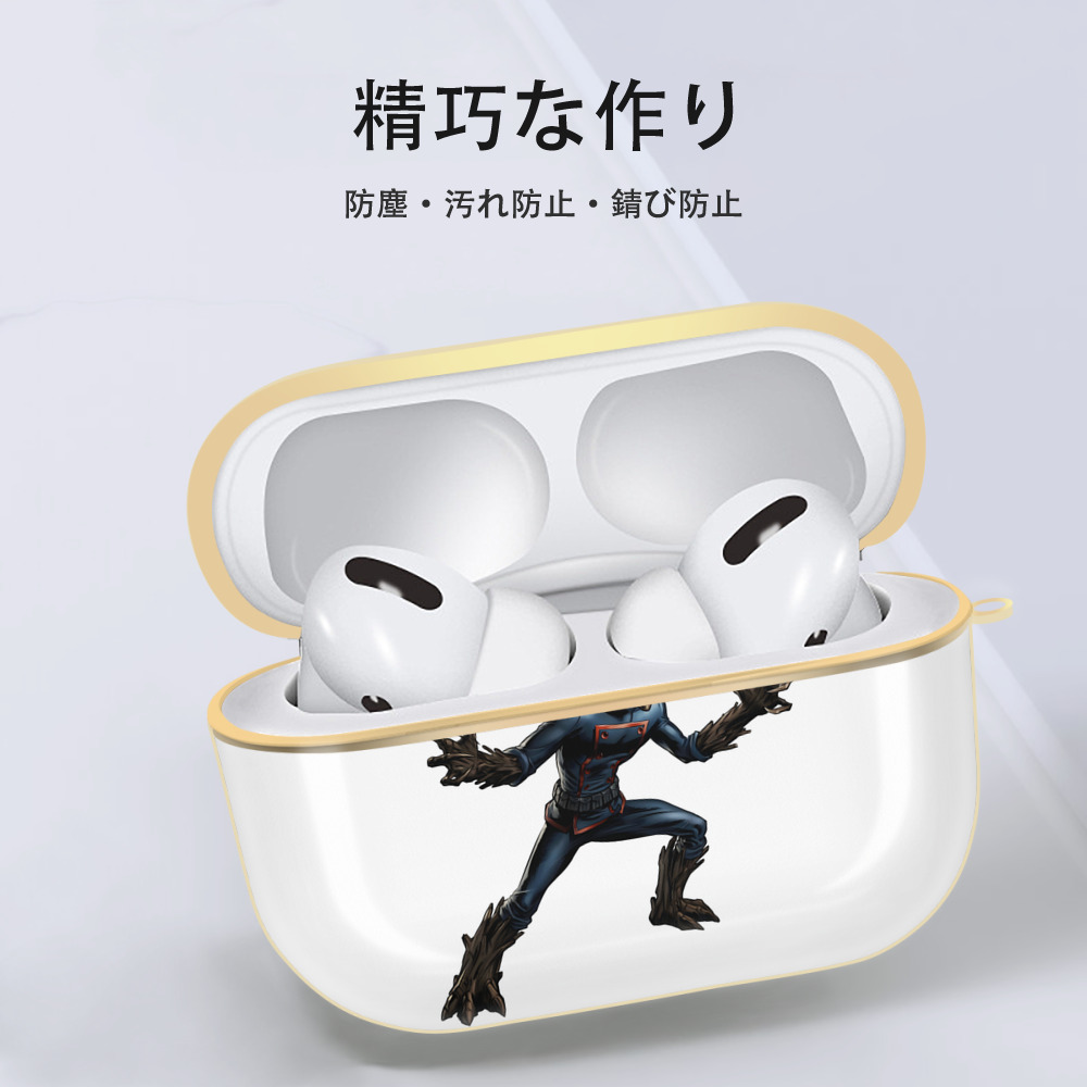アベンジャーズ The Avengers 【AirPods Pro用】ハードシェル保護ケース｜耐衝撃・防指紋・カラビナ付き商品仕様