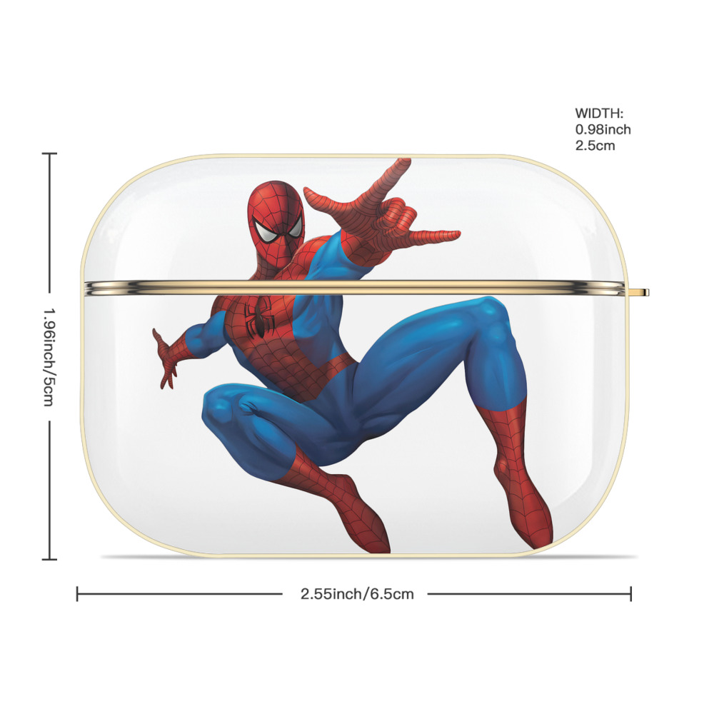 アベンジャーズ The Avengers 【AirPods Pro用】ハードシェル保護ケース｜耐衝撃・防指紋・カラビナ付き商品仕様