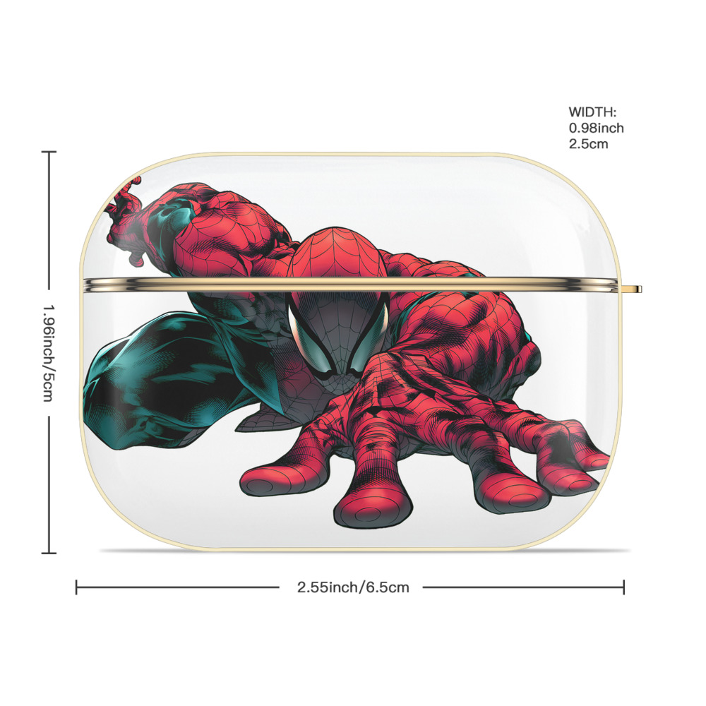 アベンジャーズ The Avengers 【AirPods Pro用】ハードシェル保護ケース｜耐衝撃・防指紋・カラビナ付き商品仕様