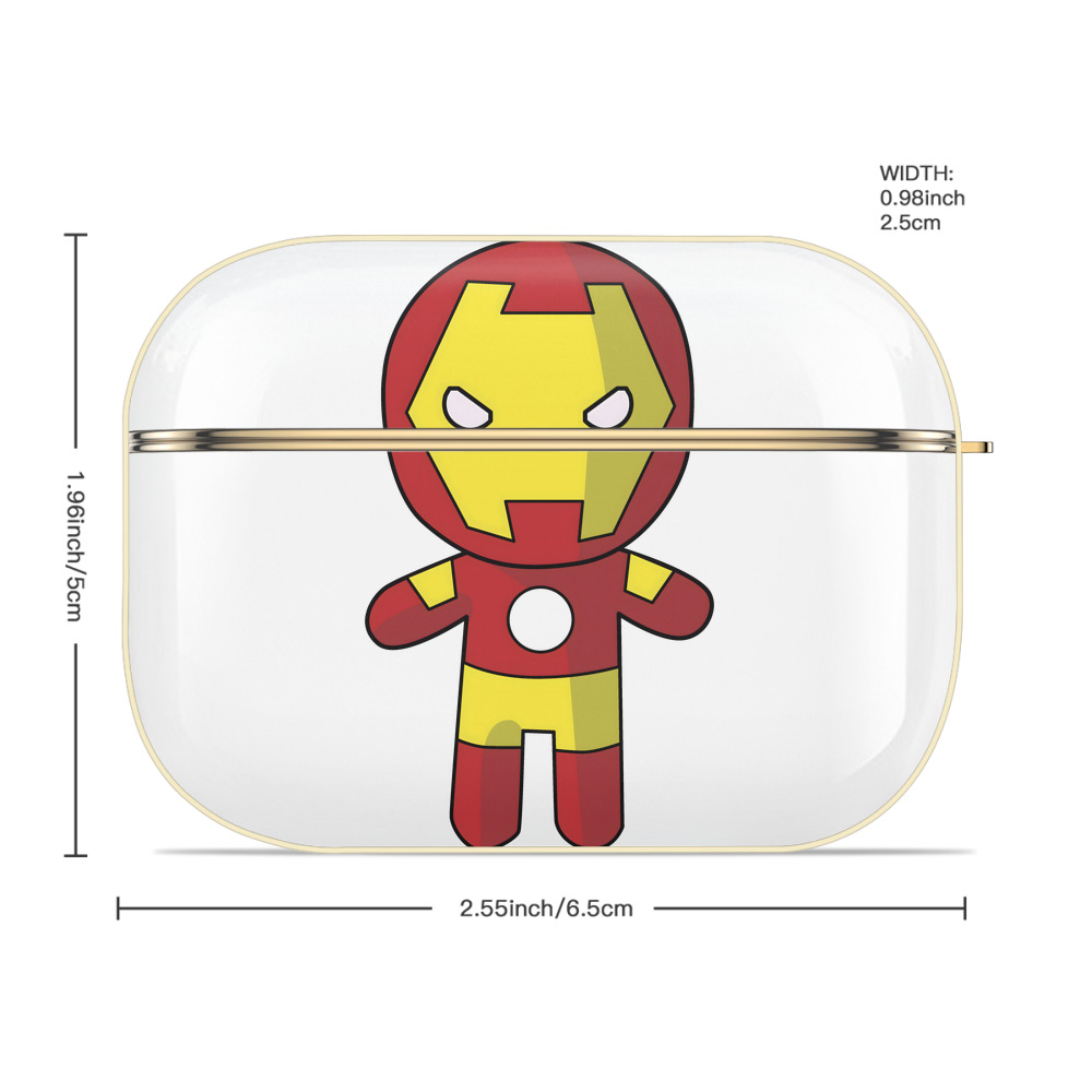 アベンジャーズ The Avengers 【AirPods Pro用】ハードシェル保護ケース｜耐衝撃・防指紋・カラビナ付き商品仕様