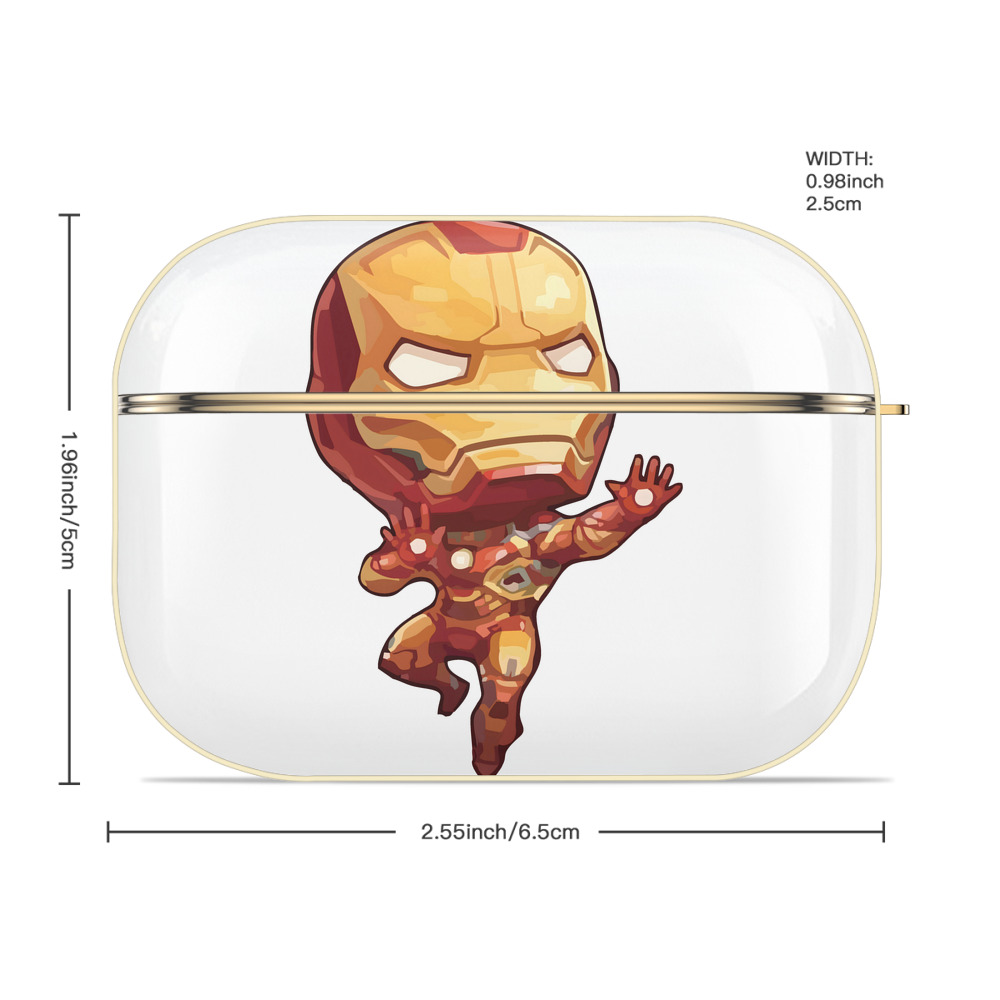 アベンジャーズ The Avengers 【AirPods Pro用】ハードシェル保護ケース｜耐衝撃・防指紋・カラビナ付き商品仕様