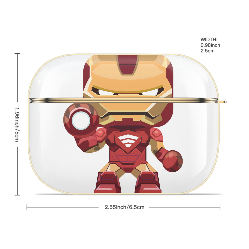 アベンジャーズ The Avengers 【AirPods Pro用】ハードシェル保護ケース｜耐衝撃・防指紋・カラビナ付き商品仕様