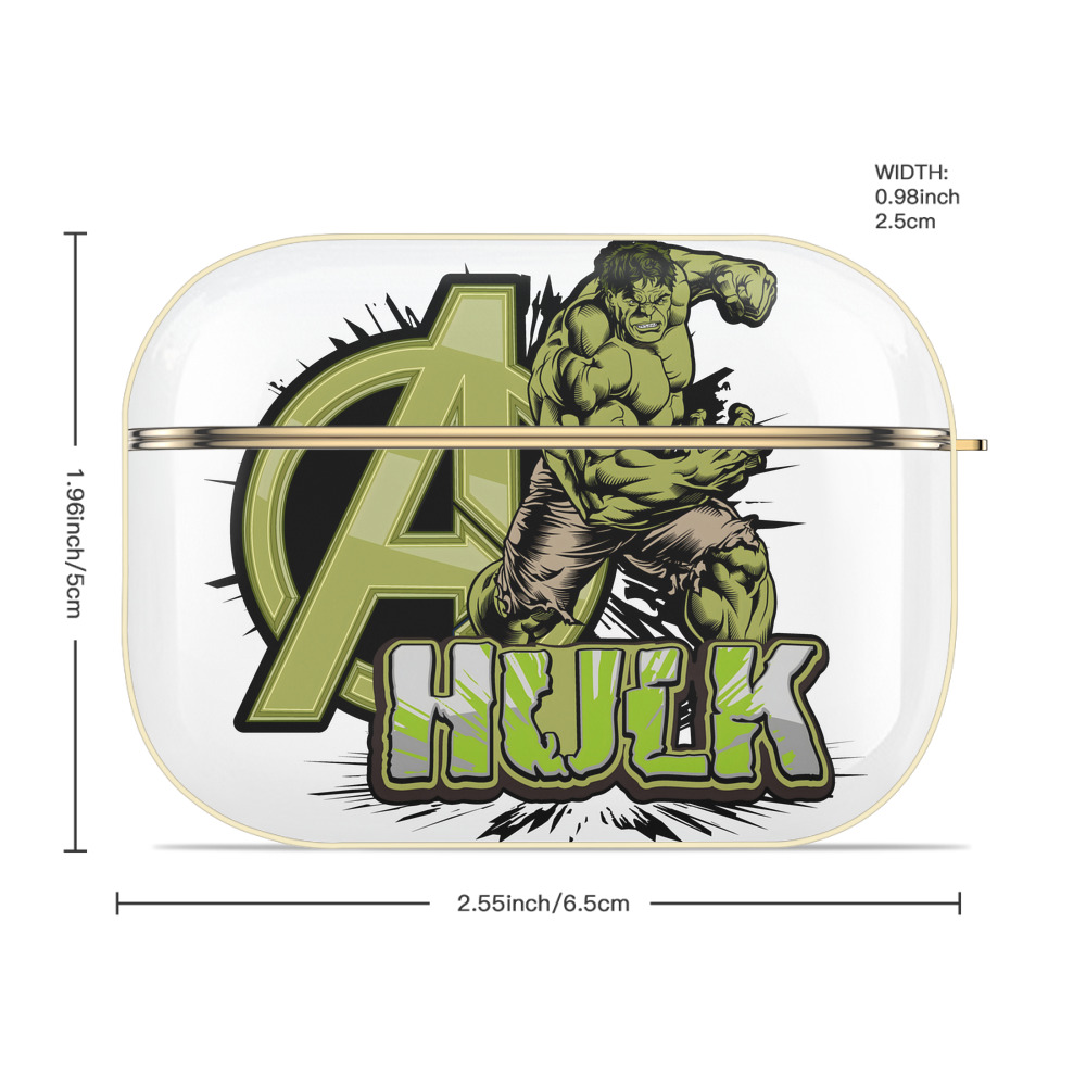 アベンジャーズ The Avengers 【AirPods Pro用】ハードシェル保護ケース｜耐衝撃・防指紋・カラビナ付き商品仕様